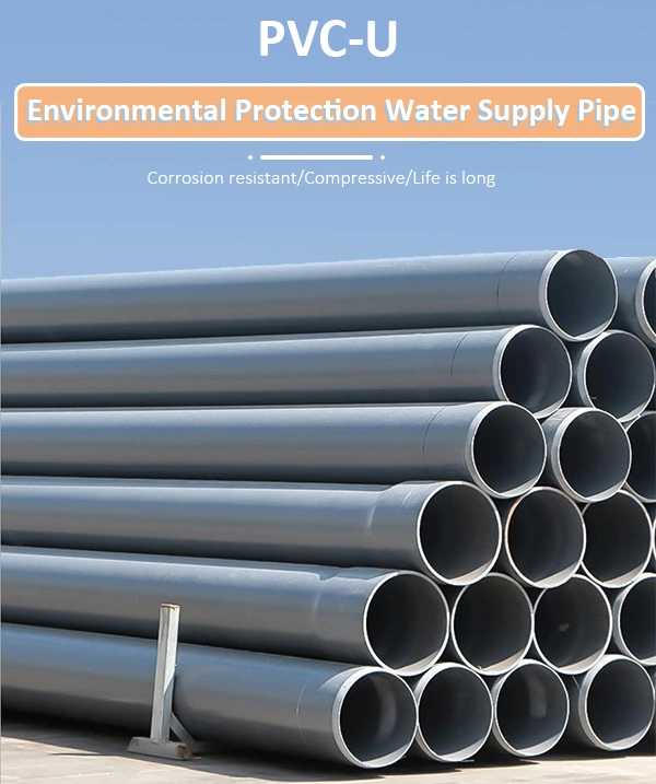 Environmentally-Friendly 1.25 MPa DN 40mm UPVC Pipes for Drainage Hot Sale