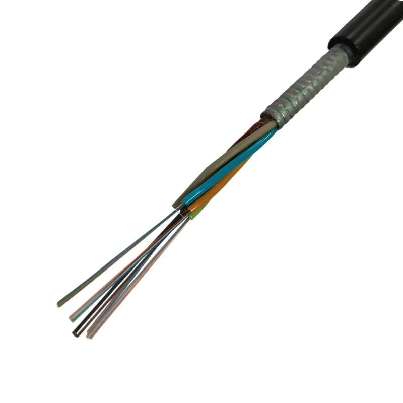 Singlemode G652D Single Core GYTA Fiber Optic Wire Cable