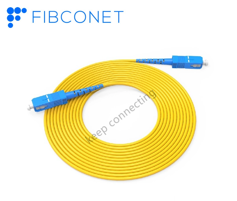 Simplex Singlemode Sc Upc-Sc/FC Upc 0.9mm 2.0mm 3.0mm Optic/Optical Fiber Patch Cord