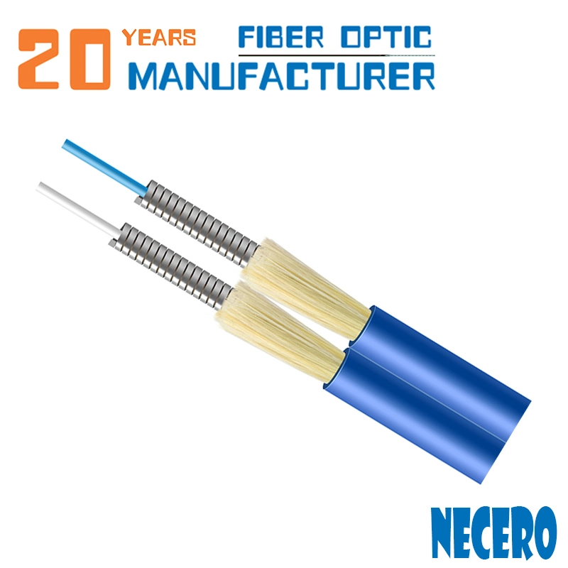 Durable Figure 8 Single Mode Strand Network Fiber Optic Cables