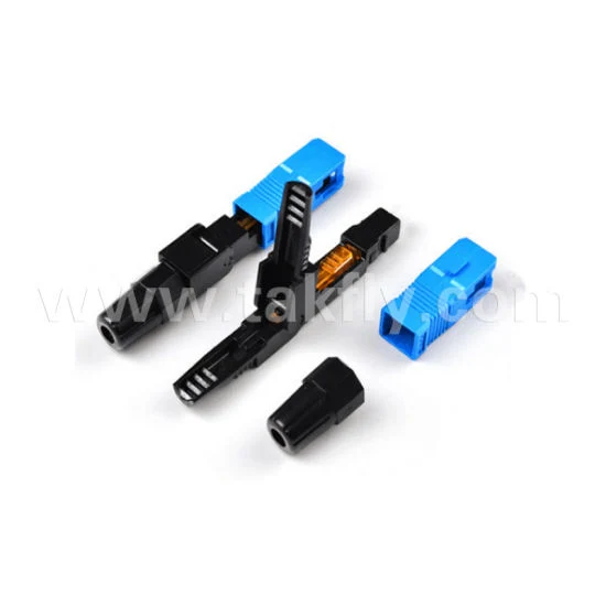FTTH Fiber Optic Sc Upc Single Mode Quick Connector Field Assembly Connector Fast Connector