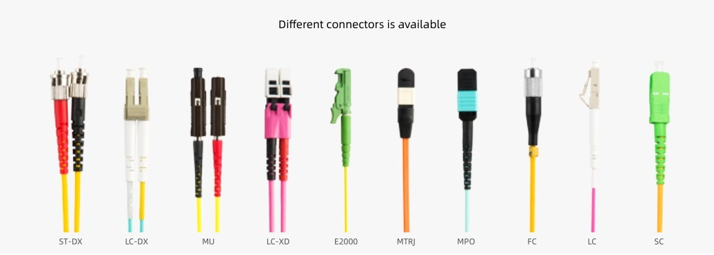 Fiber Optic Patch Cord: LC, Sc, FC, St, Ppc, Upc, APC, Single/Duplex, Single-Mode/Multimode, with Sc, FC, LC Connector