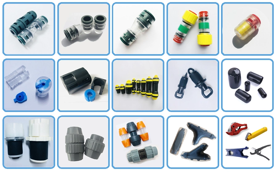 Fiber Optic Cable Couplings HDPE Air Blow Fiber End Stop Endcap Micro Duct Push in One Touch Pneumatic Straight Gasblock Micro Duct Connector