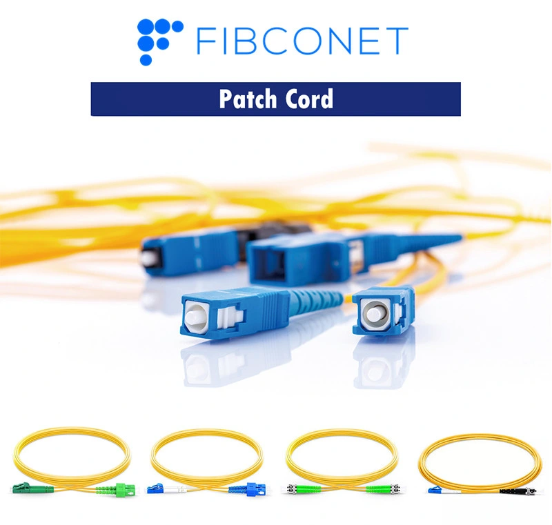 Simplex Singlemode Sc Upc-Sc/FC Upc 0.9mm 2.0mm 3.0mm Optic/Optical Fiber Patch Cord