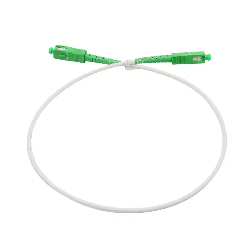 Mdu White Drop Fiber Optic Patch Cable Sc-Sc-LC, 3m