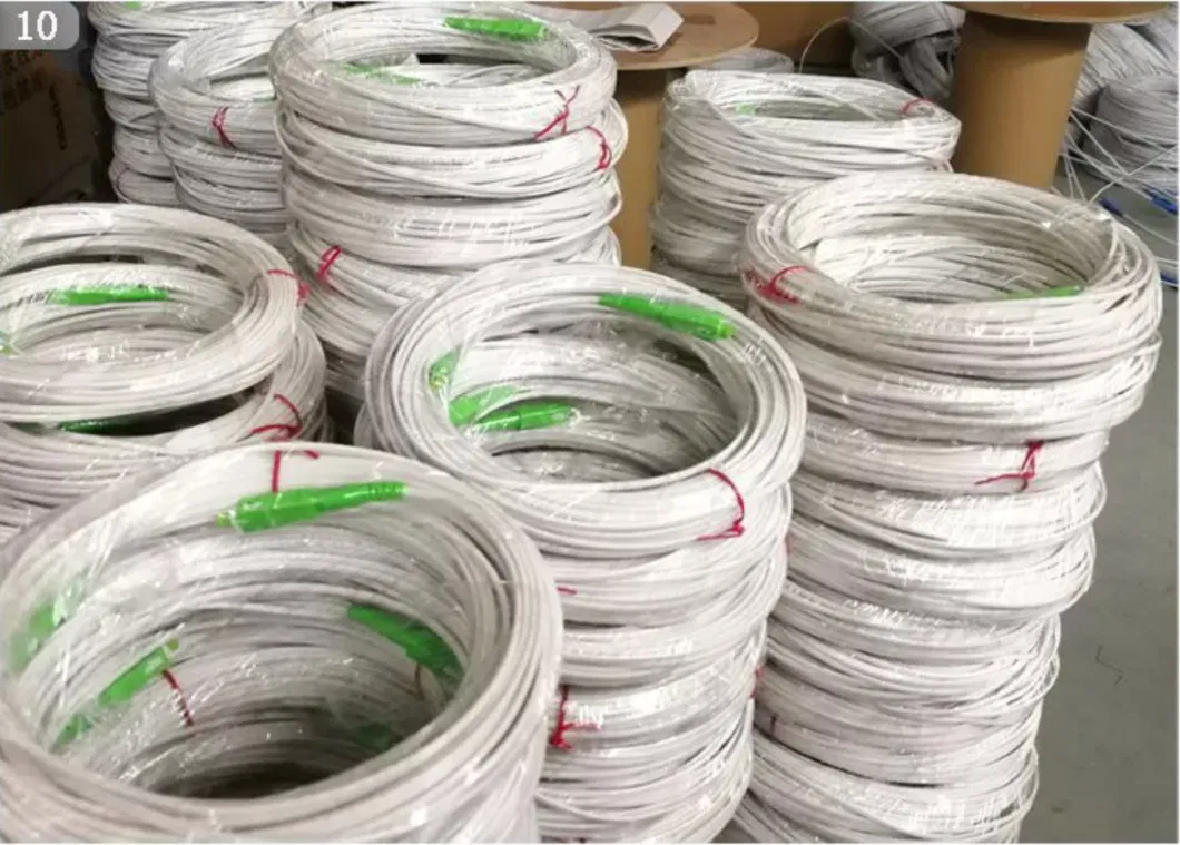 FTTH Optical Singlemode Sc Fiber Optic Drop Cable