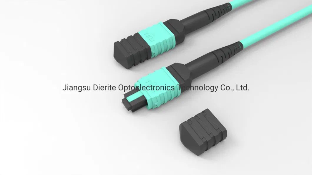3.0mm or Customizable Cable Dimension MPO or MTP Fiber Optic Patch Cable for Multicore Count and High Density Cassette Connection