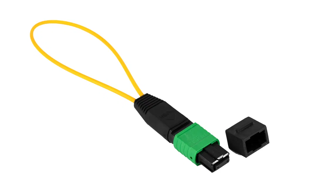 MPO/MTP Loop Bypass Testering Cable with 12 Fibers Multimode Om2 9/125um Type-B