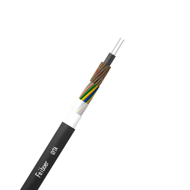 High Srength GYXTW ADSS 4 8 24 12 48 96 72 Core Gyxtc8y Fiber Optic Cable Price Per Meter with Wooden Drum