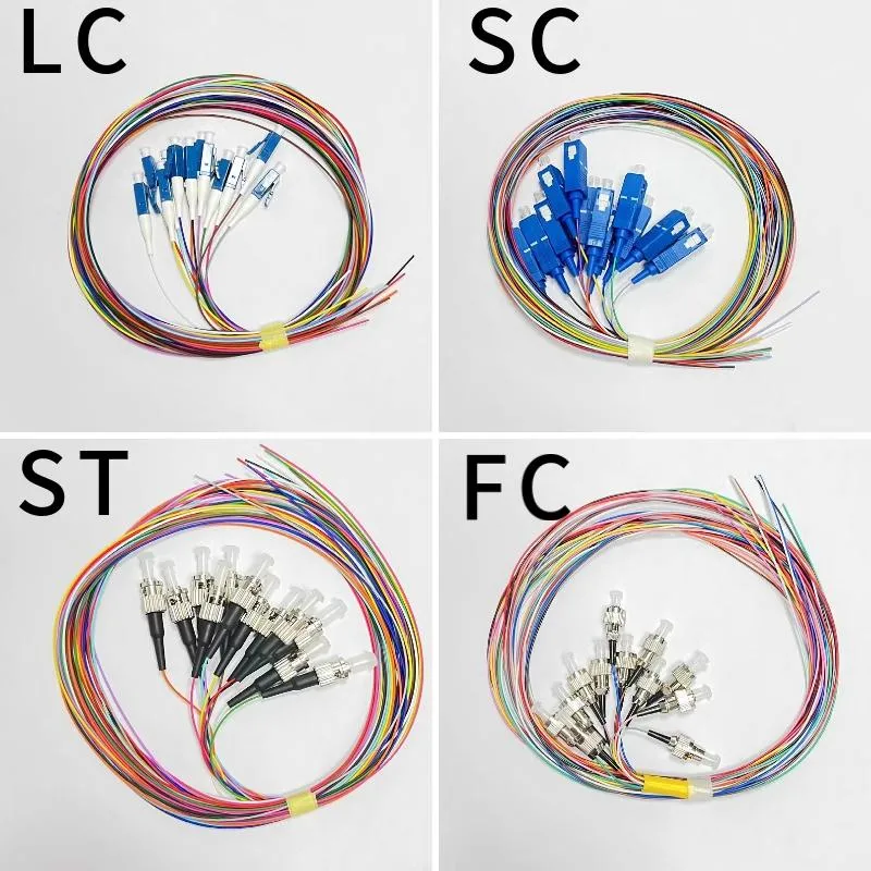 1 Fiber LC Single-Mode Fiber Optic Pigtail OS2