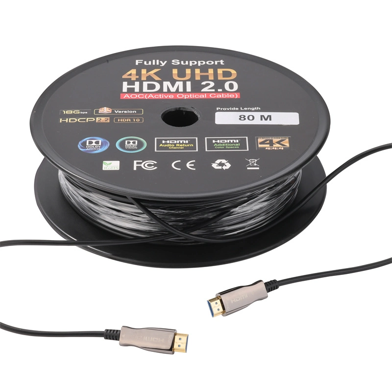 HDMI Cable Active Optical - 4K Ultra 3840 X 2160 @ 60Hz Aoc Cable