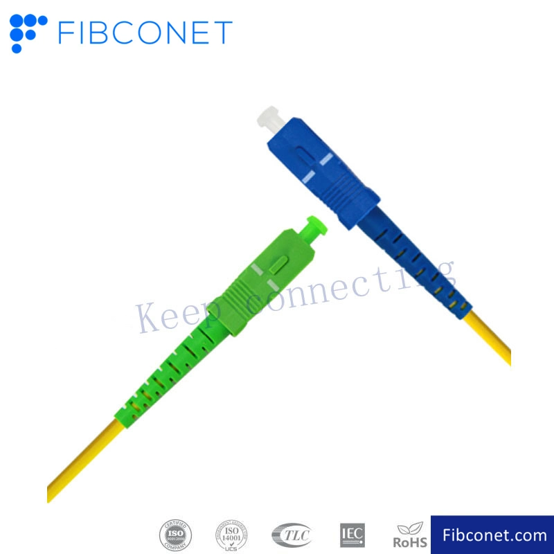 FTTH Sc LC Upc Plastic Fiber Optic Equipment Communication Cables Fast Connector