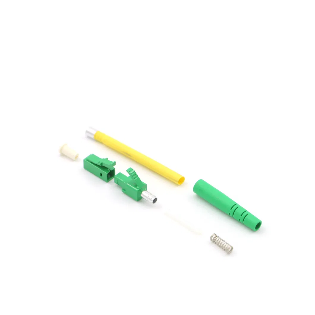 LC/APC Simplex Optical Fiber Connector