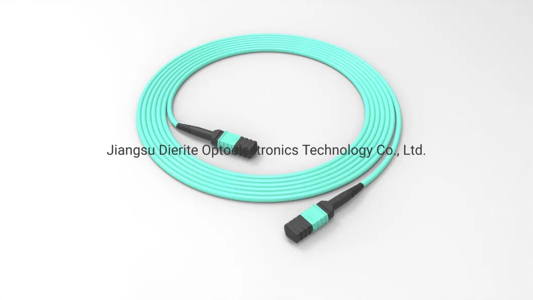 Female or Male Pin Type MPO/MTP Fiber Optic Patch Cord for Connection Between The Module Box