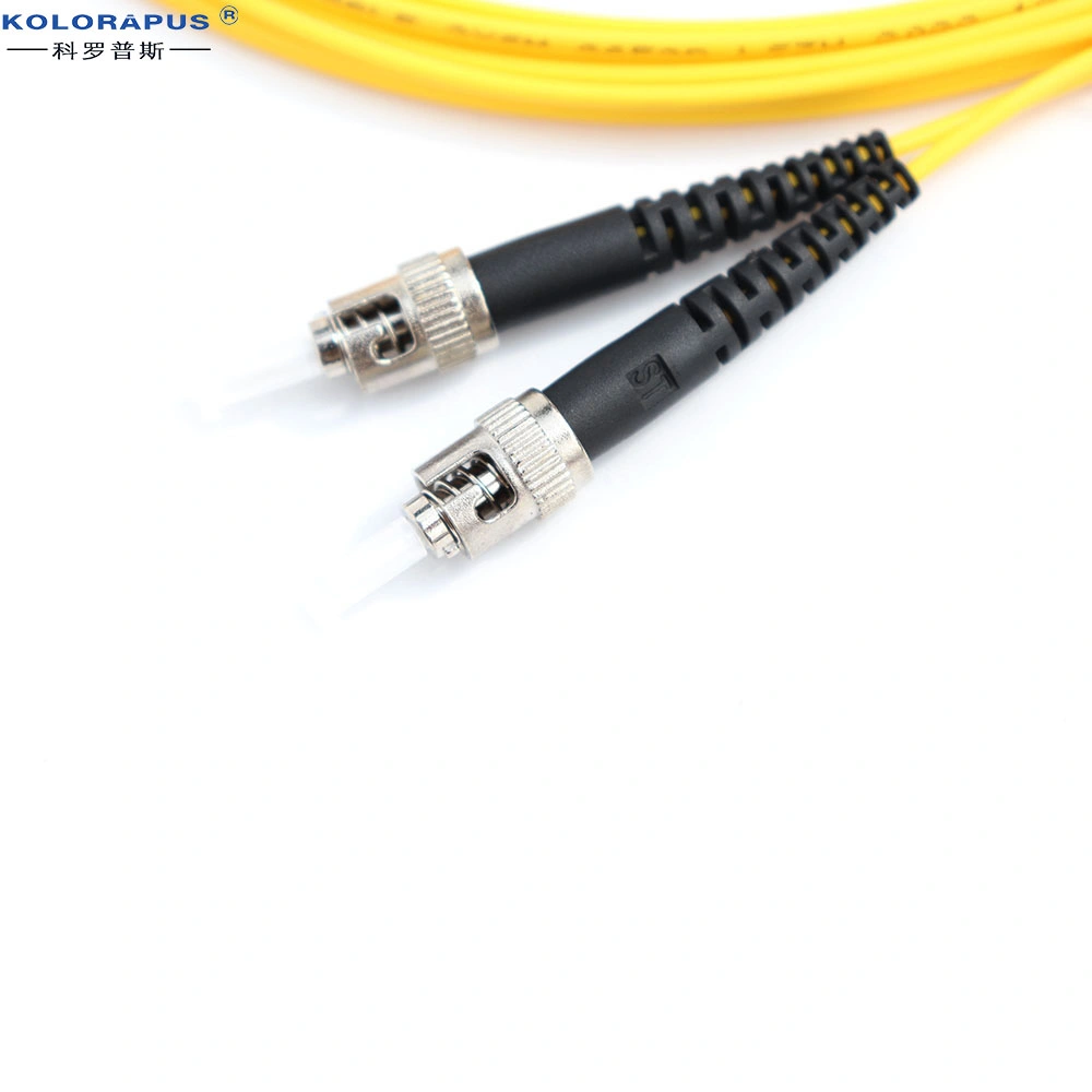 Kolorapus LC-St Dual Core 9/125 Single Mode 3 Meter Fiber Jumper