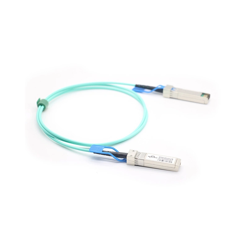 Customized Length 25g Aoc Cable SFP28 to SFP28 Active Optical Cable 10m Ethernet Fiber Cable 3m 5m 15meters