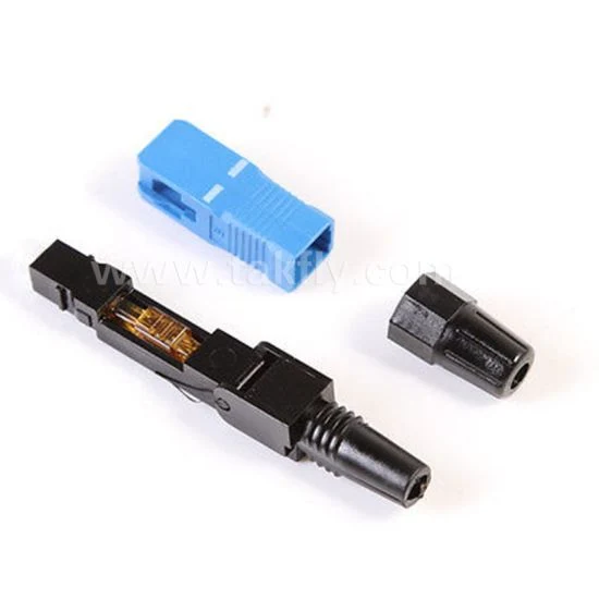 FTTH Fiber Optic Sc Upc Single Mode Quick Connector Field Assembly Connector Fast Connector