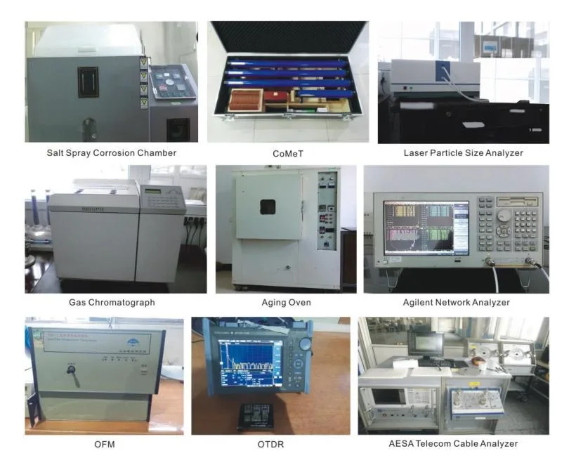 Ftta 96/144 Core GYTA/GYTS ADSS Armored Flat Optical Fiber