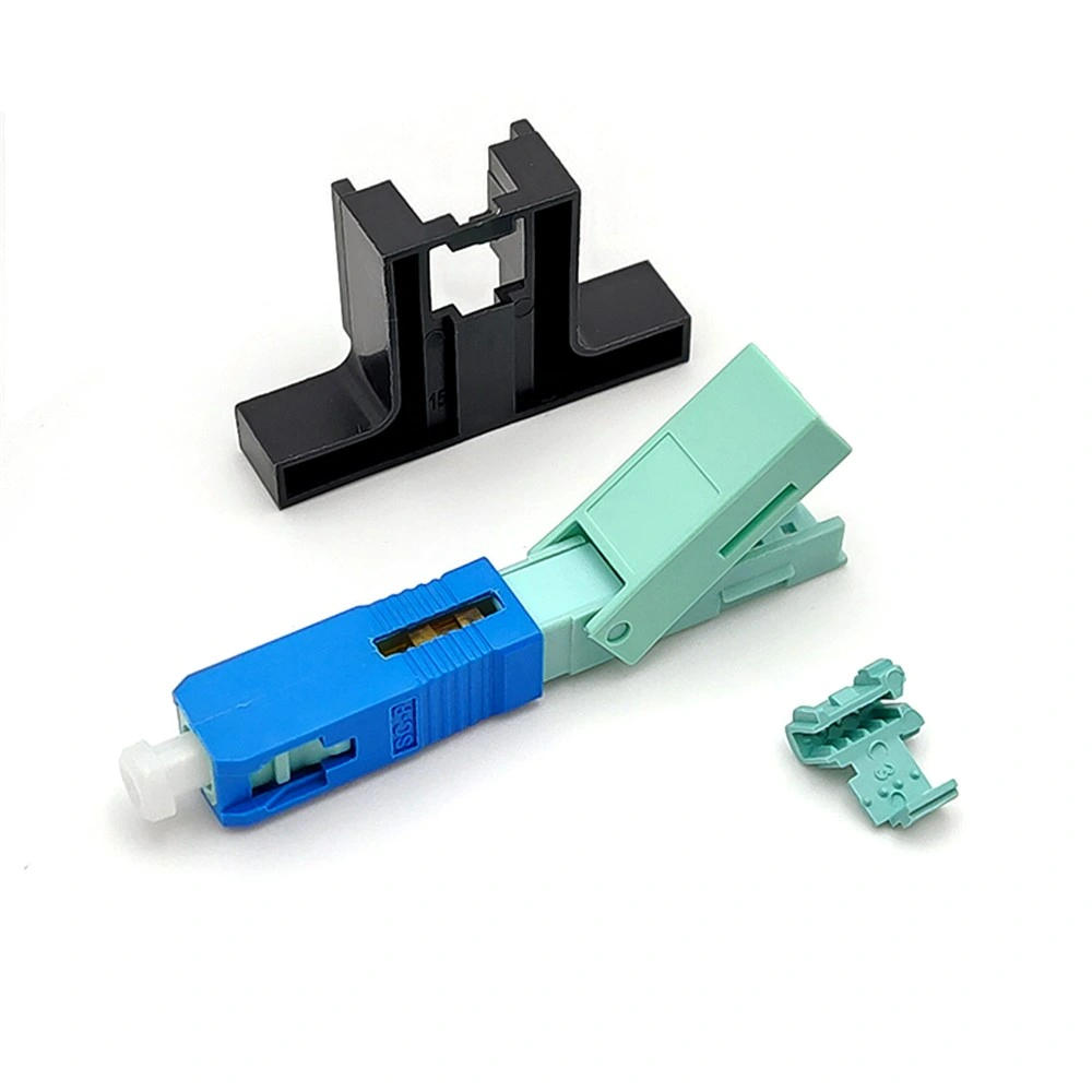 Fiber Aircraft Gland Type Sc/APC Optic Quick Assembly Connector Sc APC Fiber Optic Quick Connector Sc Optical Fiber Fast Connector