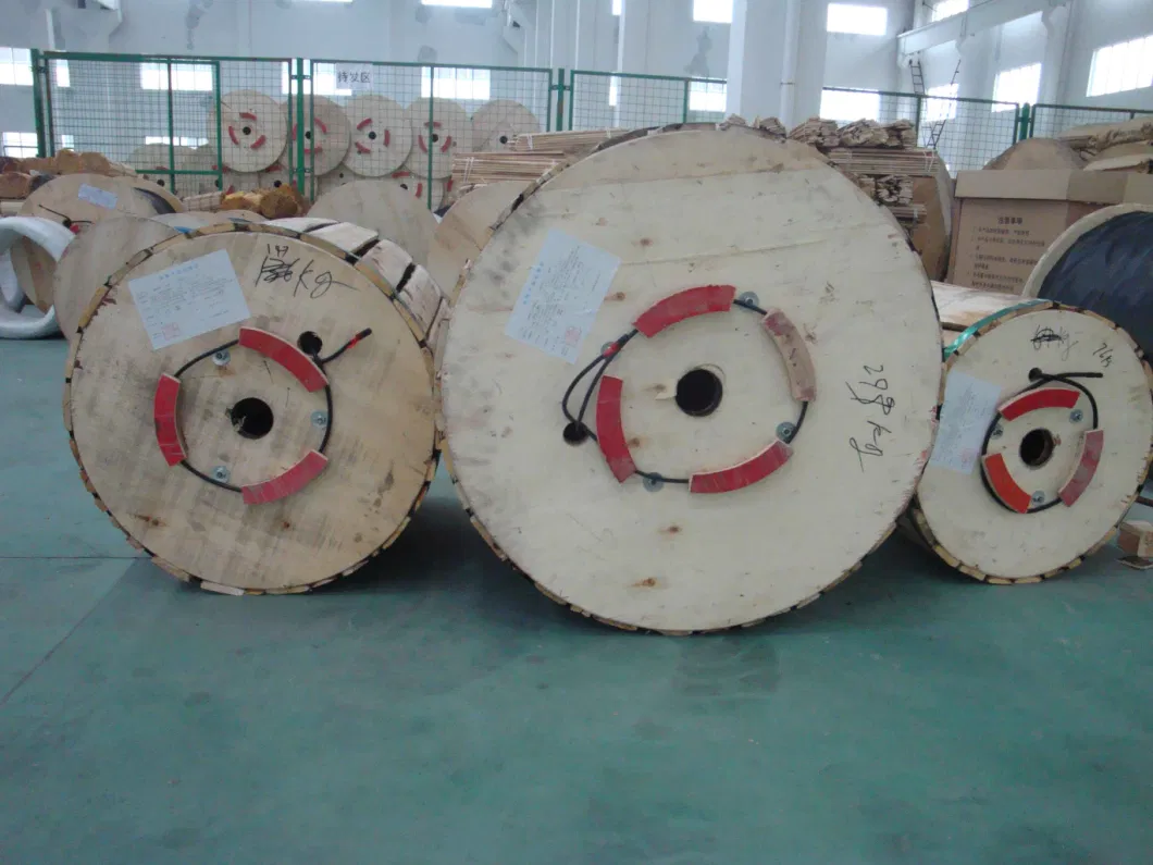 Factory Mgxtsv Direct Buried Mine Use Optic Fiber Cable with 2 Steel Wire