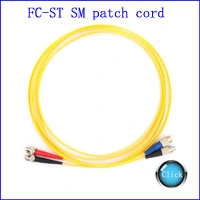 Kolorapus LC to St Duplex Multimode Cable Fiber Optic Optical Patch Cord