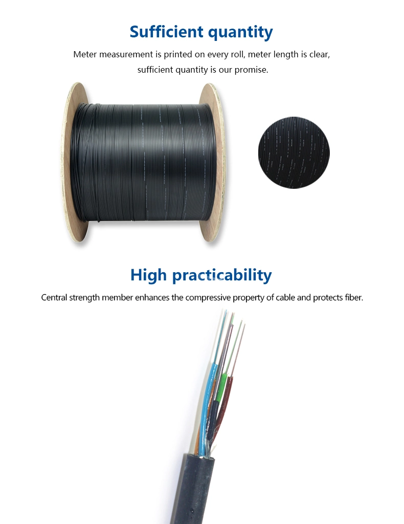 48 Core Armored Fiber Optic Cable for Aerial Installation GYTS