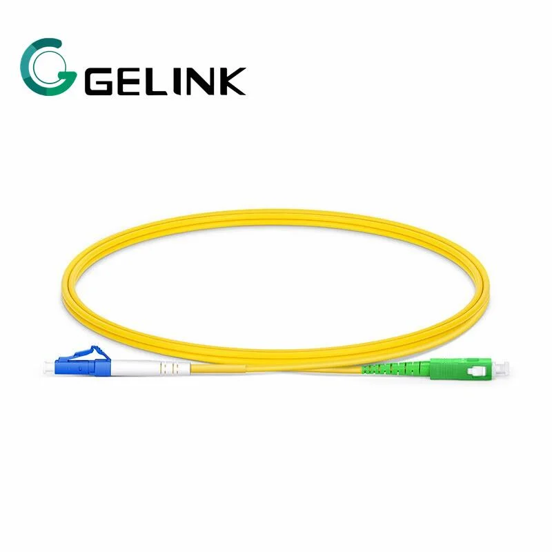 FTTH Cable LC Sc FC St Upc/APC Sm/mm/Om3/Om4 Simplex Duplex Jumper Fiber Optic Patch Cord