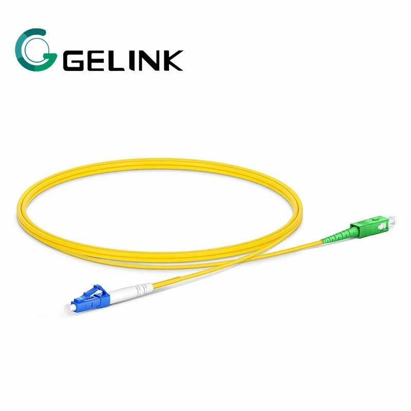FTTH Cable LC Sc FC St Upc/APC Sm/mm/Om3/Om4 Simplex Duplex Jumper Fiber Optic Patch Cord