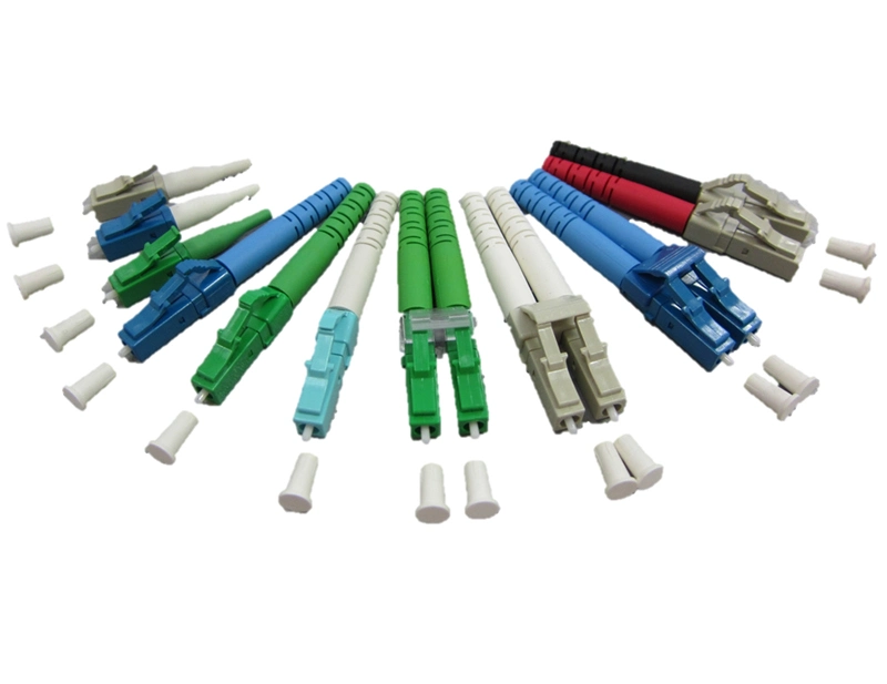 Low Insertion Loss Cheapest Price LC/Sc/St/FC/Mu/MPO/MTRJ Optical Fiber Connector