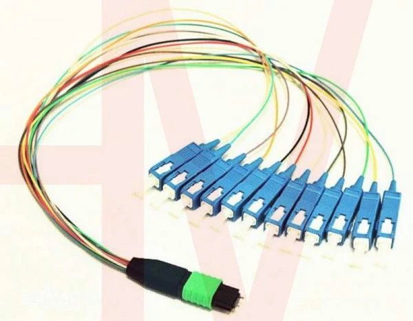 MPO Type Optic Fiber Connector Patchcord Customized