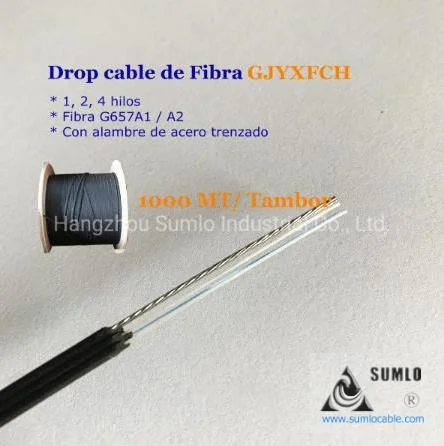 Drop Fiber Cable for FTTH Network (GJXFH GJXH)