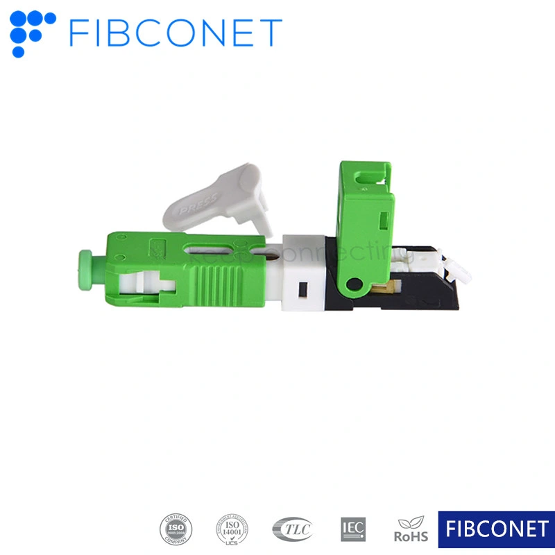 FTTH Fiber Optic/Optical Quick Sx Sm mm Sc/LC APC/Upc Fast Connector