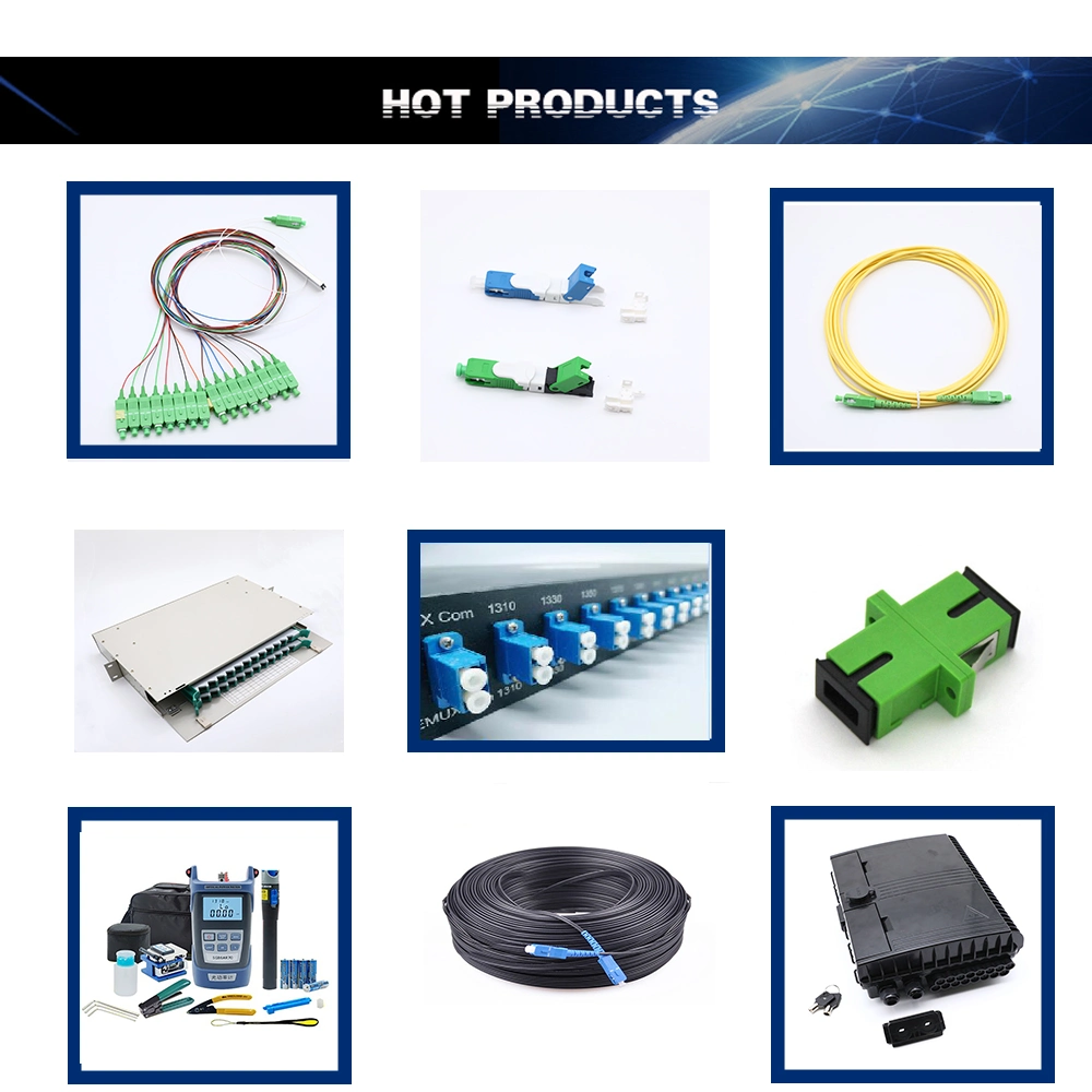 Sc/APC Square Simplex Fiber Optical Adapter