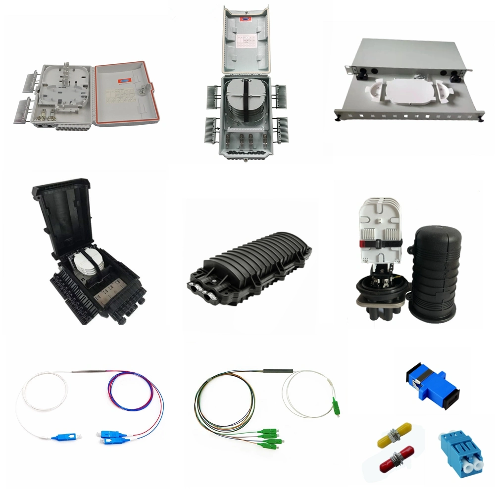 12 24 48 Port Rack Mount Fiber Optic Distribution Frame Terminal Box ODF Optical Patch Panel