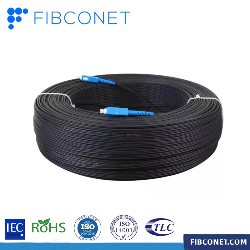 FTTH Optical Singlemode Sc Fiber Optic Drop Cable