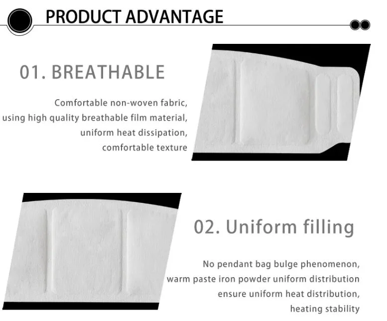 Healthcare Carbon Fiber Back Fatigue Relief Warm Patch