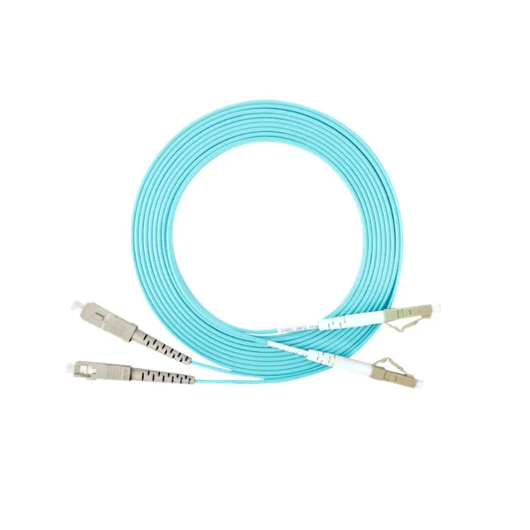 Fiber Optic Patch Cord Simplex Duplex mm Om3 Om4 G652D Fiber Jumper Sc LC Upc