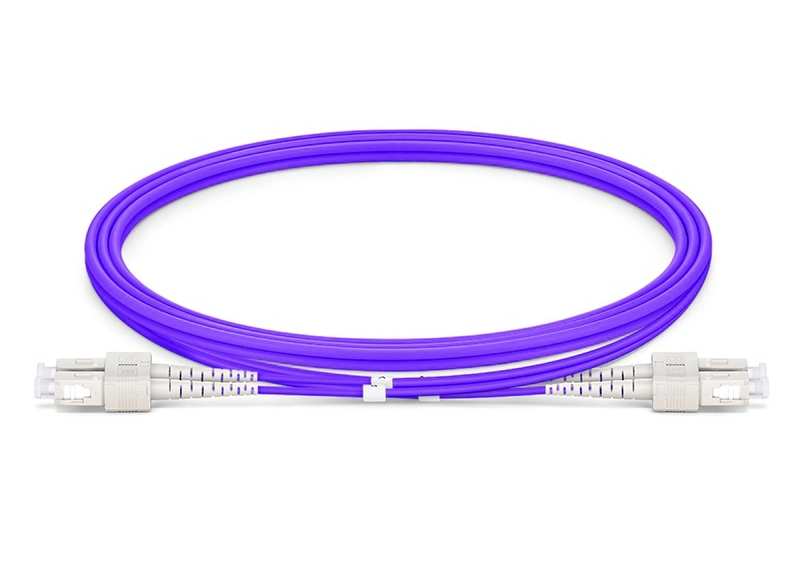 Flexible Multi-Mode Patch Cord Fiber Optic Cable for Network Communication