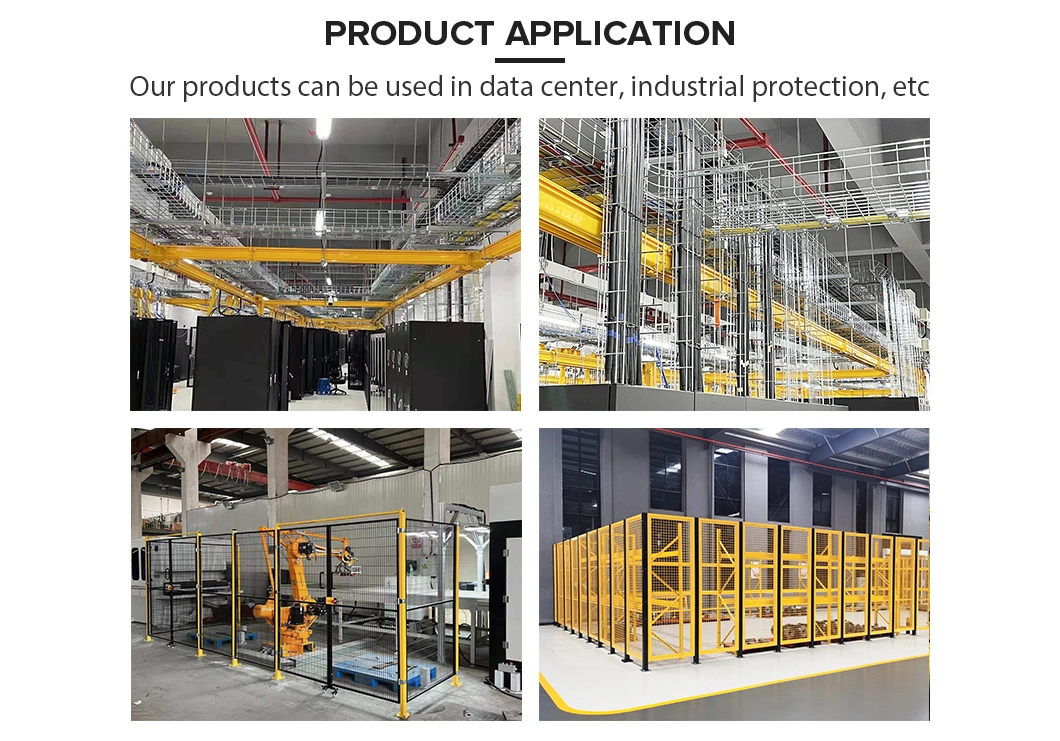 Yellow Fiber Fire Rated Cable Tray Fiber Optic Raceway