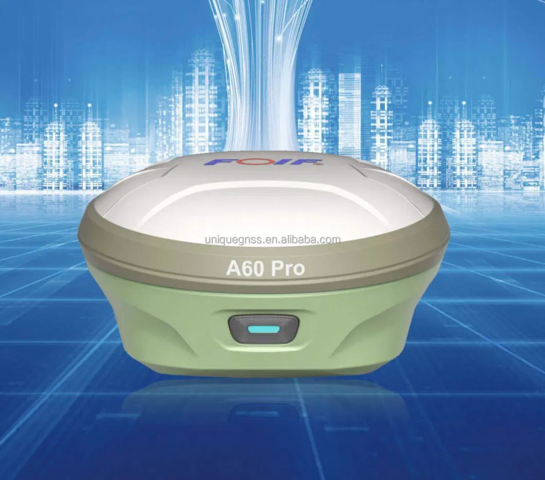 Latest Advanced Gnss Rtk Product Foif A60PRO with 800 Channels and 60 Degree Tilt Survey