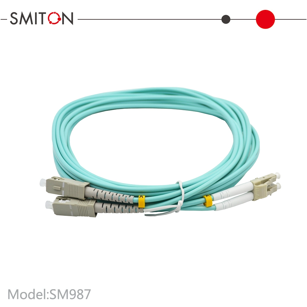 Fiber Patch Cord Sc-LC Om3 Fiber Optic Duplex Cable