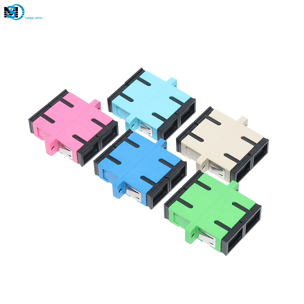 Network Accessories Fiber Optic Patch Cables Connector Adaptor Sc/Upc Type Single Mode Sm Simplex Adaptor