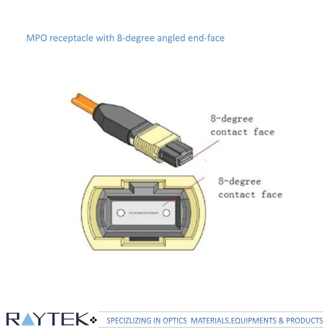 4X25.78125g Qsfp28 Psm4, MPO Connector, 2km Over Single Mode Fiber