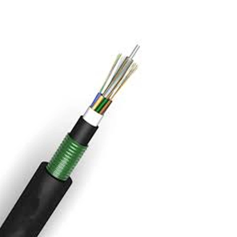 Direct Burial Double Jacket Anti-Rodent HDPE GYTY53 12 Core Fiber Optic Cable