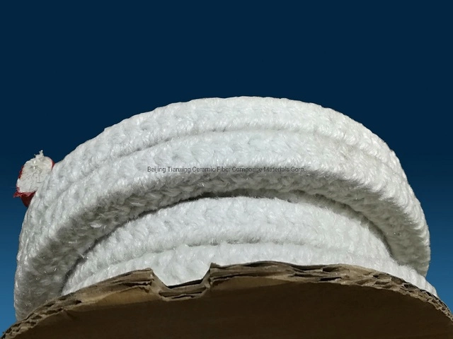 Ceramic Fiber Square Braided Cord for Heat Protection