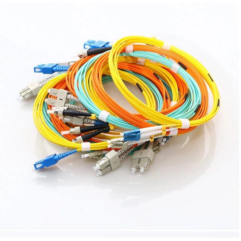 Sc LC FC St Connector Upc, APC Corning Cable Jumper Fiber Optical Patch Cord Cable