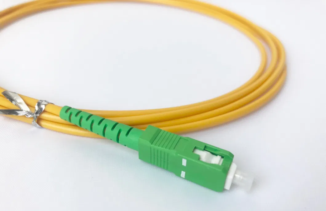 Optical Fiber Patchcord LC Sc FC St Upc APC Single Mode Simplex Duplex Optic Patch Cord