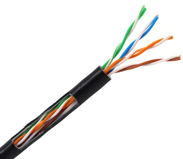 Indoor Outdoor Ethernet Network Cables Cat5e 3m 3 Meter 3FT Optic Fiber Cat5 Ethernet Cable