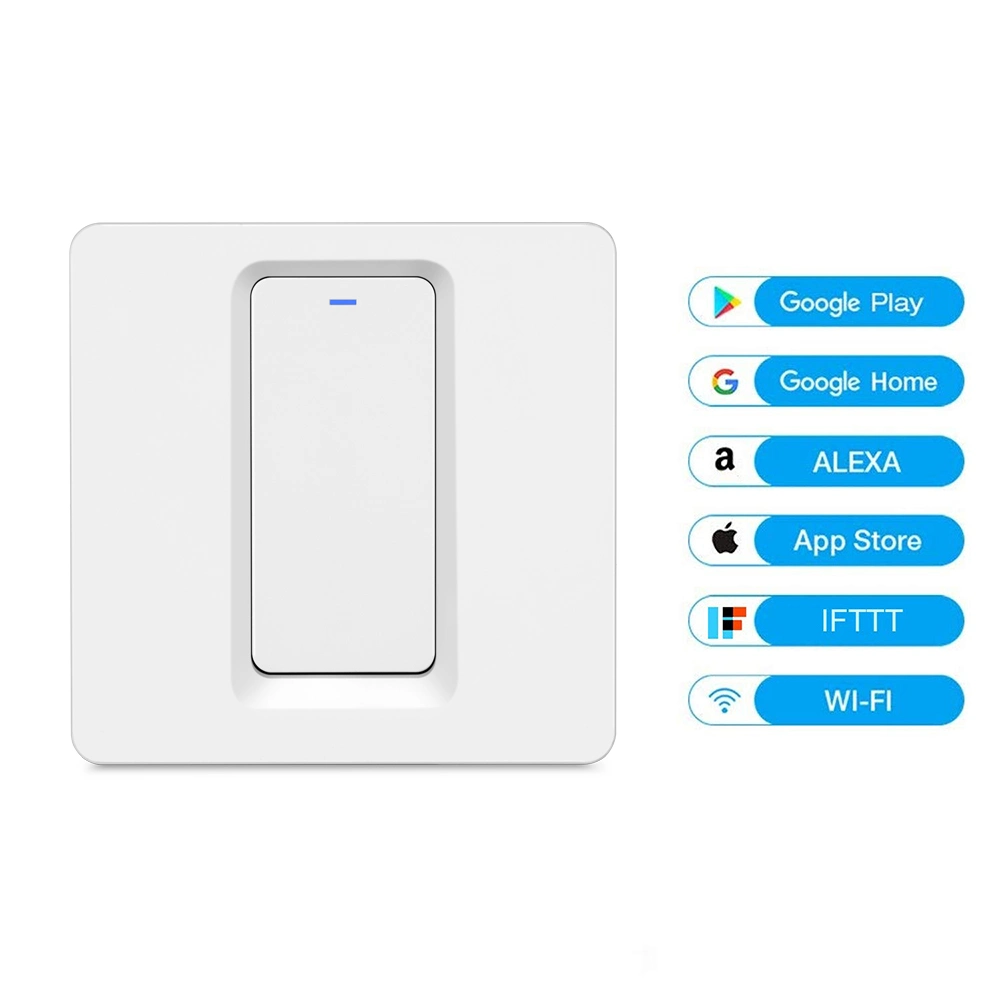 Hot Sales Multiple Gang EU Standards Smart Tuya WiFi Wall Touch Switch