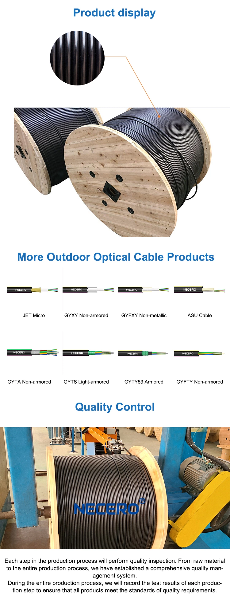 Factory Supply Composite Hybrid Optical Fiber Cable Conduits